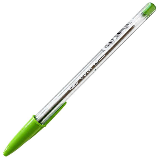 Picture of BIC CRISTAL BALLPEN LIME GREEN MEDIUM